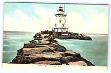 Outer Light House Saybrook Connecticut Postcard A967 picture