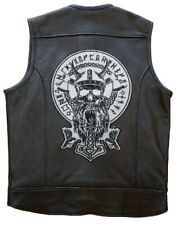 Odin Large Large Back Embroidered Patch for Vest / Iron-on / Sew on Multicolor picture