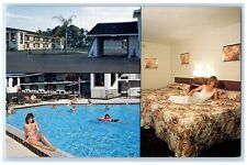 c1970's Cedar Lakeside Inn Kissimmee Florida FL, Multiview Vintage Postcard picture