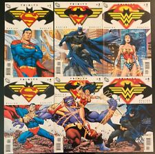 Trinity DC Comics Books # 1-6 Connecting Covers Superman Batman Wonder Woman picture