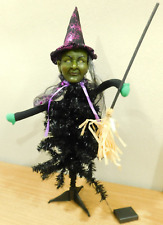 Tochit Trading Co. LTD Purple And Black Witch Halloween Tree Décor picture