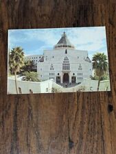 RARE VINTAGE POSTCARD NAZARETH CHURCH OF THE ANNUNCIATION POST CARD picture