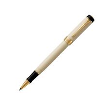 Parker Duofold Classic Ivory & Black Rollerball picture