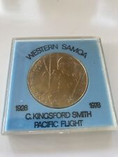 1978-50 Yrs-Commemorative Coin-1928-1978-C.Kingsford Smith Pacific Flight-Samoa picture