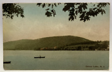 1924 Culver Lake, New Jersey NJ, Vintage Hand-Colored Postcard picture