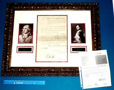 1809 JAMES MADISON Signed Autograph 9.5x11 Letter 24x30.5 Frame JSA 💎 LOA picture