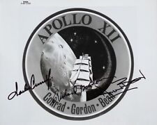 NASA Apollo 12, 8x10  Mission Patch Photo - Crew Signed picture