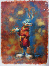 Warner Brothers-LE Paper Signed Mike Peraza-Bourgeoisie Bunny-Bugs Bunny picture