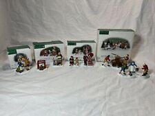RETIRED: Dept 56 New England Village Lot. 4 Sets/7 PC 56631, 56620, 56681, 56635 picture
