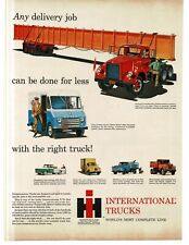 1959 IHC International Trucks Tandem Axle Semi Metro-Mite Delivery Van Print Ad picture