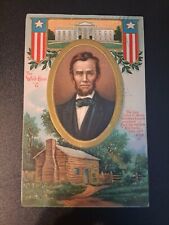 1909 Patriot Postcard Vintage Lincoln picture