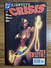 IDENTITY CRISIS 4 GORGEOUS COVER SIGNED BY BRAD METZLER DC COMICS 2004 picture