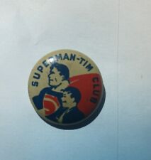 Vintage Superman-Tim Club Pinback in Very Good condition picture