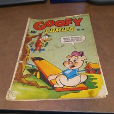 Goofy Comics #28 (Animated comics 1948) Golden Age Funny Animal precode cartoon picture