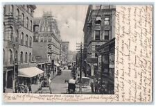1906 Westminster Street Looking East Providence Rhode Island RI Vintage Postcard picture