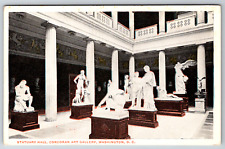 c1930s Statuary Hall Corcoran Art Gallery Washington DC Vintage Postcard picture
