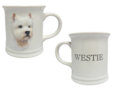 VTG Xpres Westie Ceramic Mug West Highland Terrier Dog Best Friend Original 1999 picture