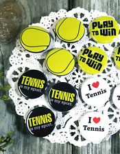 12 Tennis Pins * 1 1/4