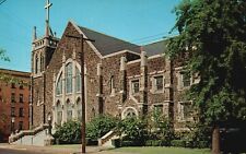 Postcard PA Pittsburgh Mifflin Avenue Methodist Church Chrome Vintage PC J4274 picture