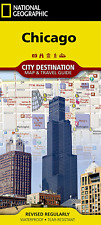 Chicago Map (National Geographic Destination City Map) - NEW picture