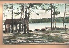 New Jersey RPPC Hammonton Boat Landing At The Park 1908 picture