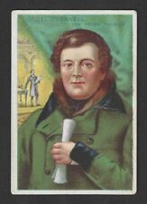 c1910's T68 Tobacco Card - Pan Handle Scrap Heroes of History - Daniel O'Connell picture