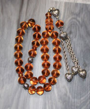 Faturan Tasbih Amber Sandalous Misky Misbaha Prayer Bead/Rosary picture