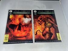 Alien Resurrection #1-2 Complete Series Set 1997 Dark Horse Movie Comics Lot picture