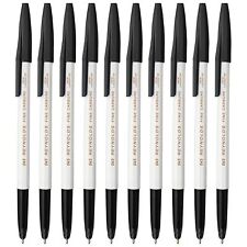 Reynolds Smooth Writing Ball Point Pen Color Black For Student Pack of 10 picture