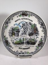 Vintage White Mountains NH Commemorative Souvenir Plate picture