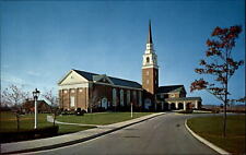 First Presbyterian Church Findlay Ohio OH 1960s ~ vintage postcard picture