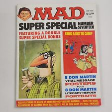 1975 MAD SUPER SPECIAL #17 Vintage Magazine (Includes Bonus 8 Posters) Good Cond picture