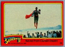1980 Topps Superman II Saved From Certain Death #24 picture