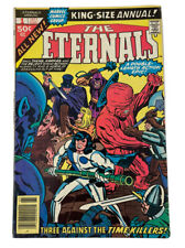 Vintage ETERNALS ANNUAL #1 1977 Marvel Comics Jack Kirby Thena Zuras picture
