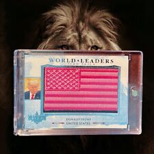 Decision 2020 Donald J. Trump World Leaders Flag Patch WL54 MAGA picture