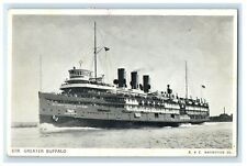 1948 Steamer Greater Detroit Buffalo Navigation Co. Toronto Ontario Postcard picture