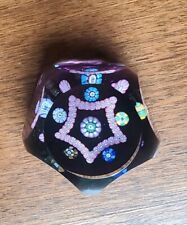 Vintage Perthshire Paperweight PP 32 Purple M Design picture