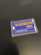 Vintage Blockbuster Video Membership Card VHS Movie Rental Missouri picture
