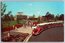 Hershey, PA - Chocolate Hershey's World, Shuttle Parking Lot - Vintage Postcard picture