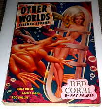 OTHER WORLDS SCIENCE STORIES No. 11 May 1951 HTF Classic Hannes Bok-c **CLEAN** picture