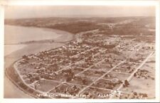Vintage RPPC Postcard Aerial View of the Town of Blaine Washington WA       3332 picture