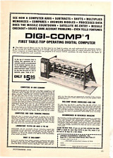1964 Print Ad Lincoln Electronics Digi-Comp 1 First Table-Top Operating Digital picture