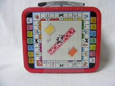 Monopoly Mini Aluminum Lunch Boxes 1997 with original sealed assorted candies picture