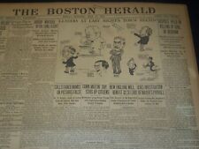1908 MAY 15 THE BOSTON HERALD - WRIGHT BROS. MACHINE SAILS 8 MI IN 7 MIN - BH 68 picture