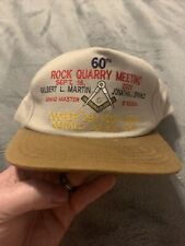 Cooper #282 Host Lodge 60th Rock Quarry Meeting Sept 15, 2000 Masonic Hat USA picture