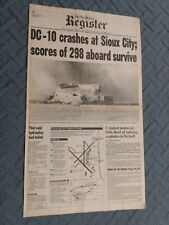 1989 Sioux City Newspaper Aviation picture