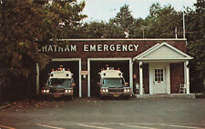 Postcard Emergency Squad Building Chatham New Jersey picture
