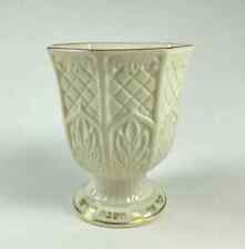 Vintage LENOX Hebrew Jewish Gold Trim Sabbath Kiddush Cup Judaica Judaism picture