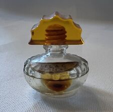 Lovely Art Deco Lilac Duvinne NY Mini Travel Screw Top Perfume Bottle 1.5” Tall picture