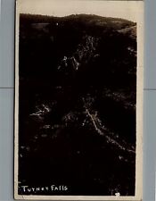 c1910 TURNER FALLS OKLAHOMA WATERFALL REAL PHOTO RPPC POSTCARD 39-17 picture